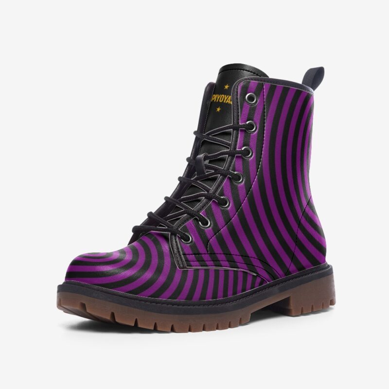 Piyoyas Attitude Shoes 6 New Epicentrum Violet Botas Combat