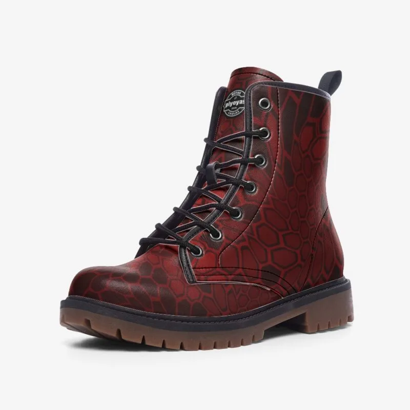 K-Red Botas Rojas Combat