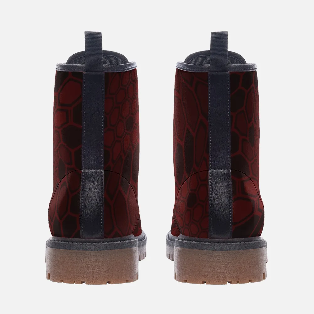 K-Red Botas Rojas Combat - Imagen 4