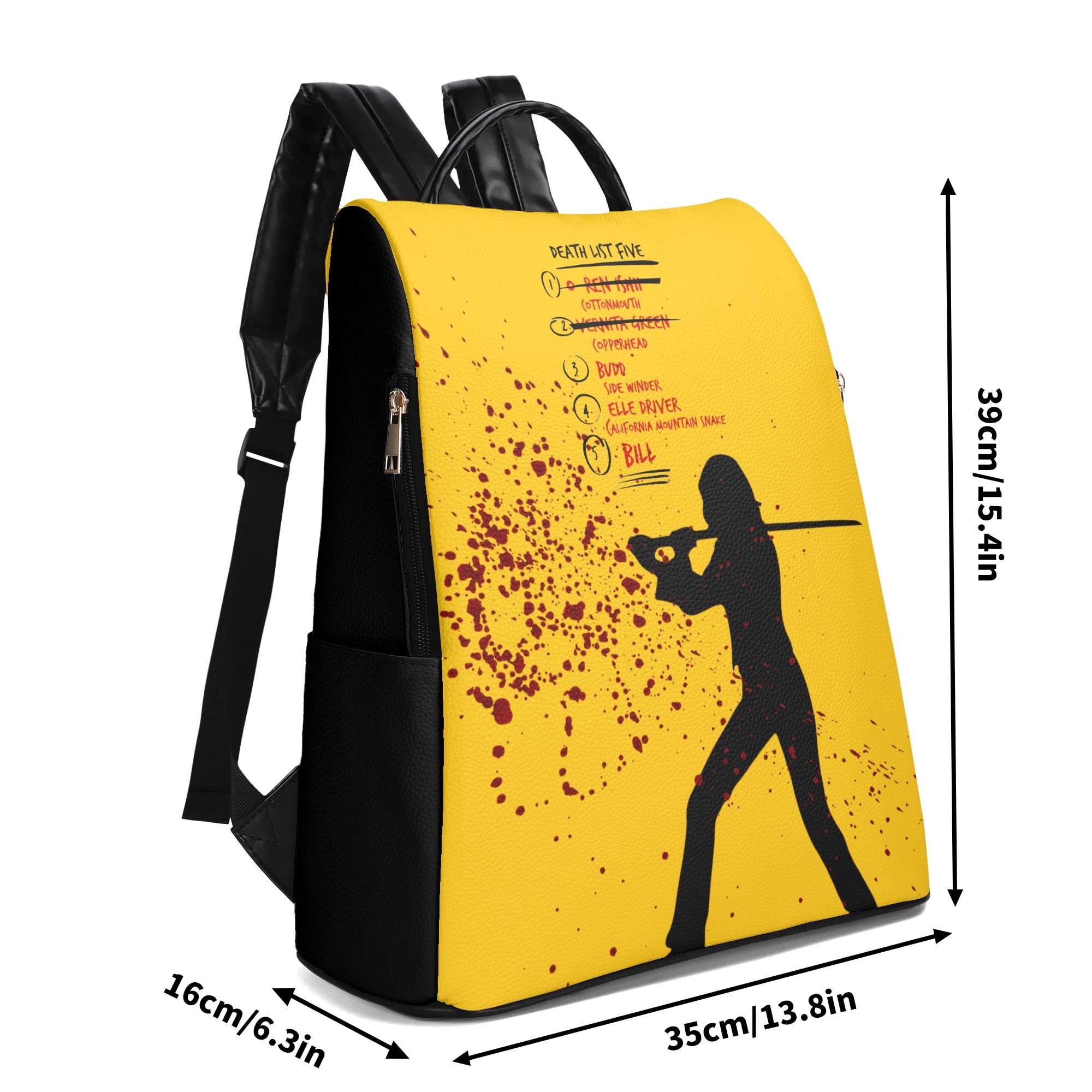 Mochila Beatrix Kiddo – Antirrobo e Impermeable 7 Mochila Beatrix Kiddo – Antirrobo e Impermeable - Imagen 7