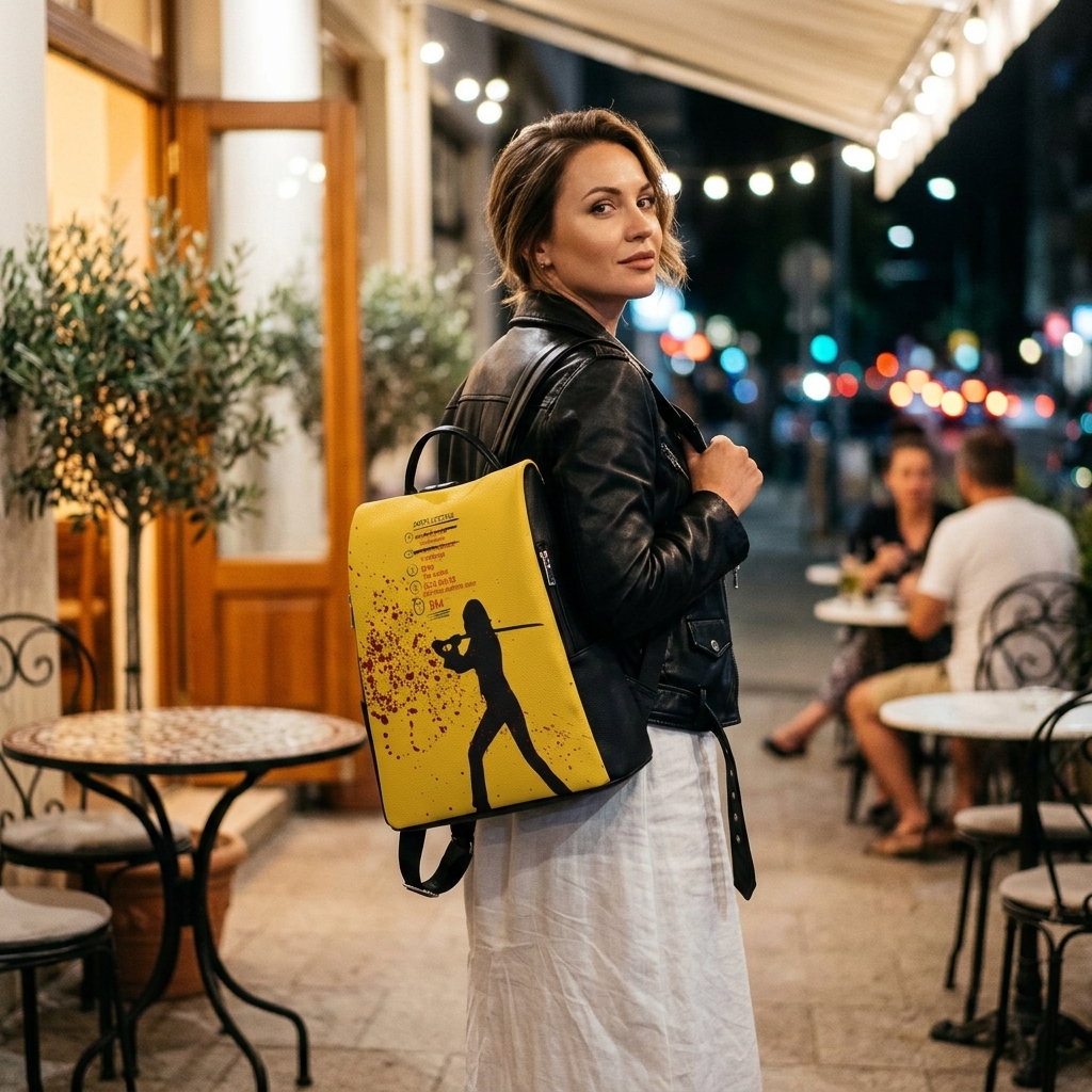 Mochila Beatrix Kiddo – Antirrobo e Impermeable 2 Mochila Beatrix Kiddo – Antirrobo e Impermeable - Imagen 2